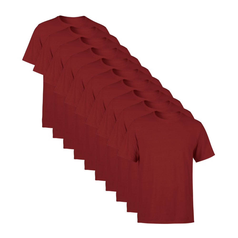 Kit 10 Camisetas SSB Brand Masculina Lisa Premium 100% Algodão