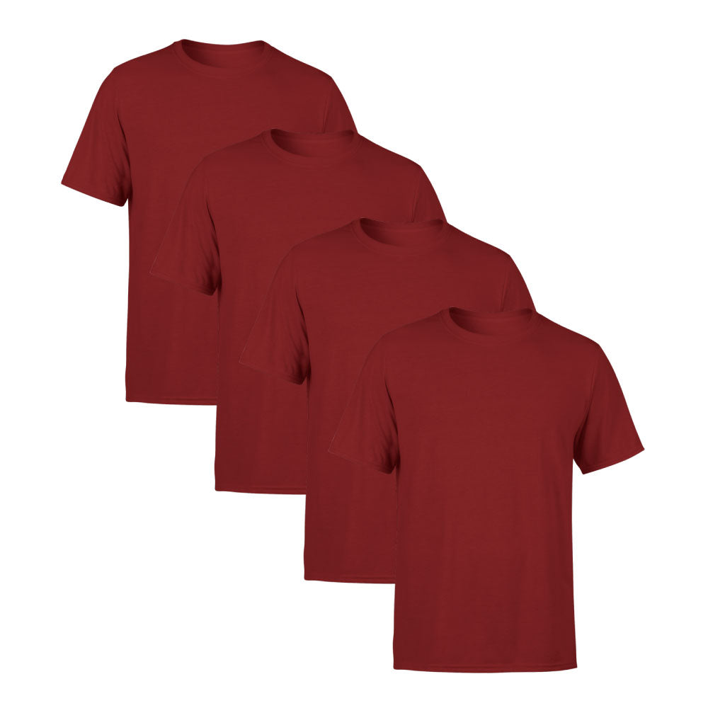 Kit 4 Camisetas SSB Brand Masculina Lisa Premium 100% Algodão